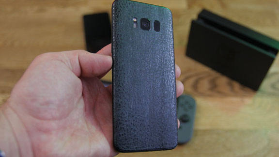 dbrand Black Dragon skin for Samsyng Galaxy 8 smartphone